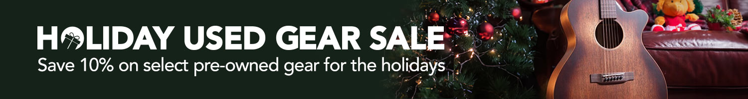 Holiday Used Gear Sale. Save 10% on select pre-owned gear for the holidays. Shop Now. Limited time.