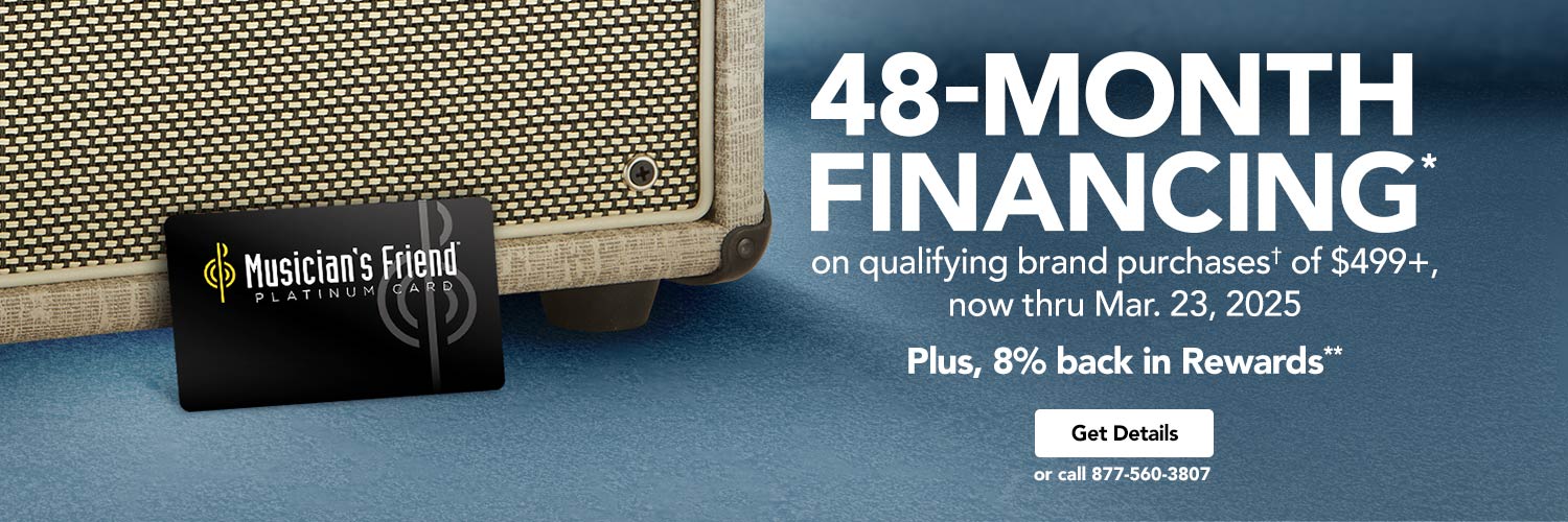 48-Month Financing on qualifying brand purchases of $499+, now thru Mar 23, 2025. Plus 8% back in Rewards